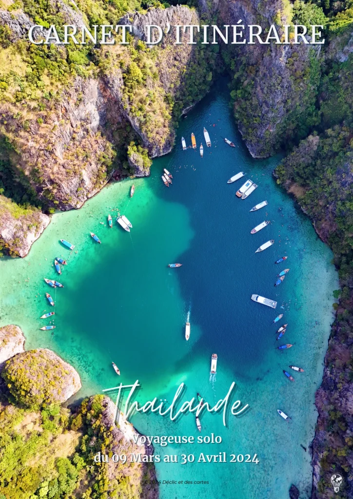 Globetrotter - couverture carnet de Voyage en Thaïlande